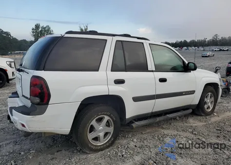 2004 Chevrolet Trailblazer Ls из США, поврежденный, VIN 1GNDT13S142108009
